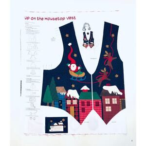 DREAM SPINNERS CHRISTMAS HOLIDAY VEST